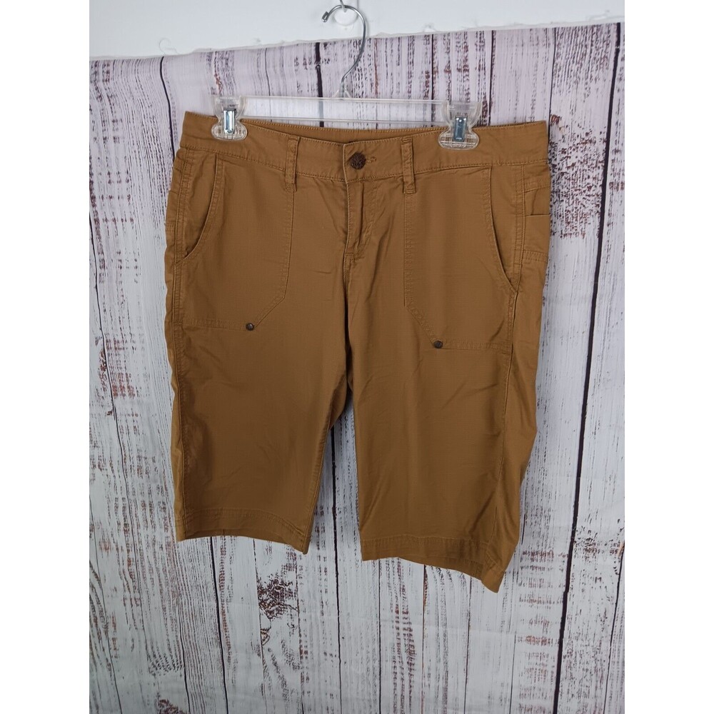 Prana Capris Women’s Size 6  Tan Mid Rise Outdoor Hiking